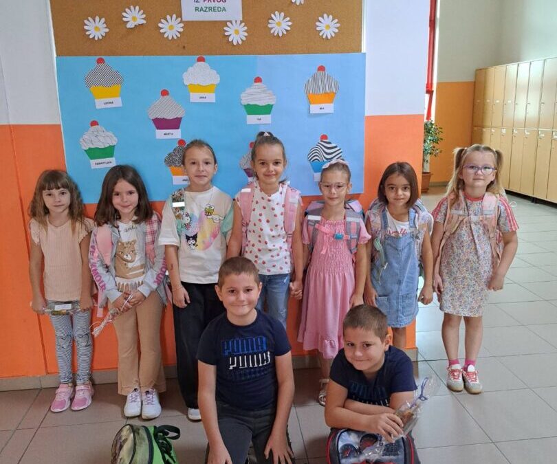 Započela je nova školska priča… Dobro došli, najdraži prvašići!