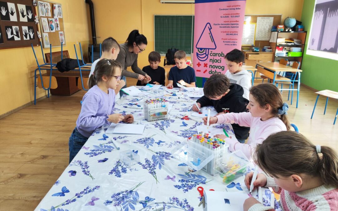 Provedene radionice u projektu Čarobnjaci novog doba